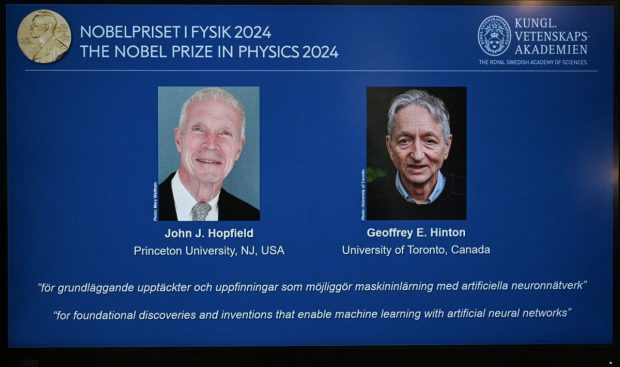 Premiul Nobel pentru Fizică 2024, câștigat de doi pionieri în munca privind rețelele neuronale artificiale