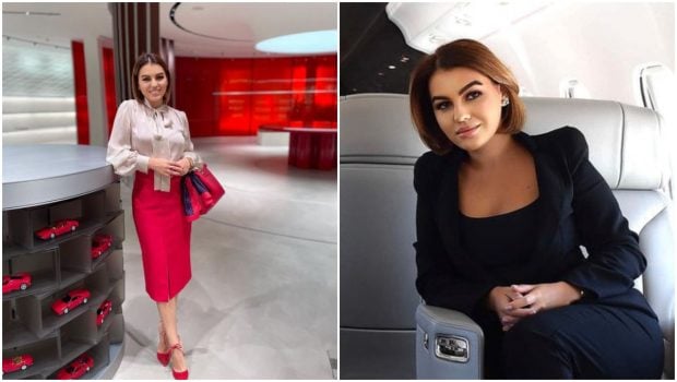 Romina Gingașu, apariție spectaculoasă alături de Nicole Cherry. Cât a costat ținuta purtată de soția afaceristului Piero Ferrari