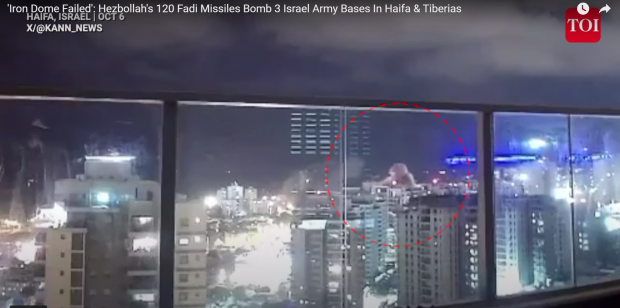 Momentul în care rachete trase de Hezbollah au lovit oraşele israeliene Haifa şi Tiberias. Zece persoane au fost rănite I VIDEO
