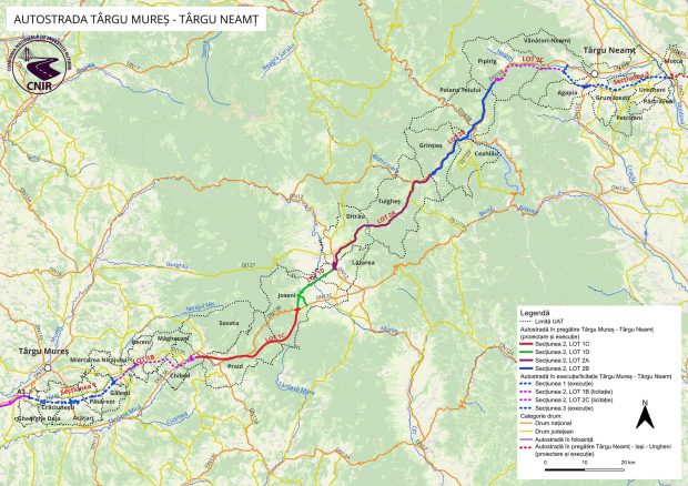 Șantierul de pe Autostrada Unirii necesită 22.000 de muncitori. Vor fi construite 38 de tuneluri și 200 de poduri