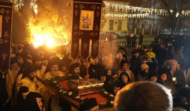 Sfântul Andrei, sărbătorit la Galați printr-o procesiune la care au participat sute de oameni