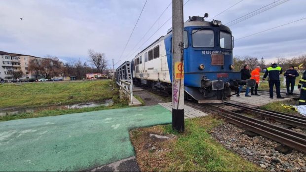 Accident mortal la Iași, unde un bărbat a fost lovit de tren