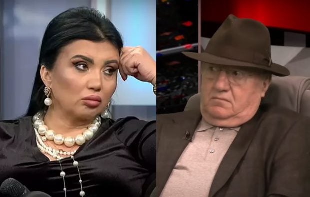 Adriana Bahmuțeanu și Dumitru Dragomir, schimb dur de replici. S-au jignit la TV: „Vrei să îi iei pensia lui Prigoană”