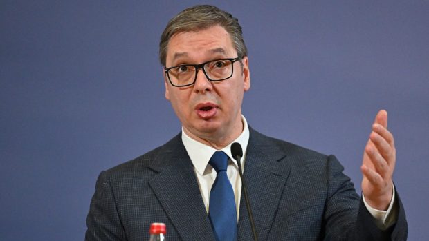 Aleksandar Vucici denunţă un „atac hibrid” împotriva Serbiei după o explozie la un canal de apă din Kosovo
