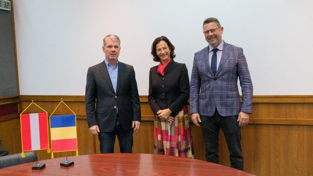 Ambasadoarea Austriei în România a mers în vizită în Brașov: „O bijuterie de oraș”