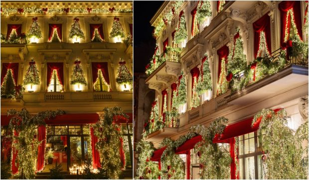 Imagini cu „Atelierul lui Moș Crăciun” din București. Cum arată „The Christmas House”, una dintre cele mai decorate clădiri din oraș