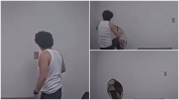 Momentul în care un criminal din Statele Unite evadează chiar din camera de interogare | VIDEO