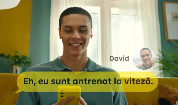 Noua reclamă în care apare David Popovici: „Zero stres”. Ce promovează marele campion român