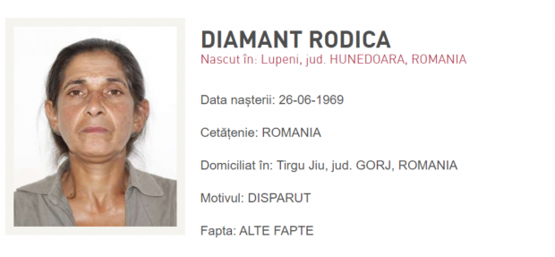 O pacientă externată voluntar din spitalul din Târgu Jiu, în urmă cu trei zile, n-a mai ajuns acasă și e căutată de poliție