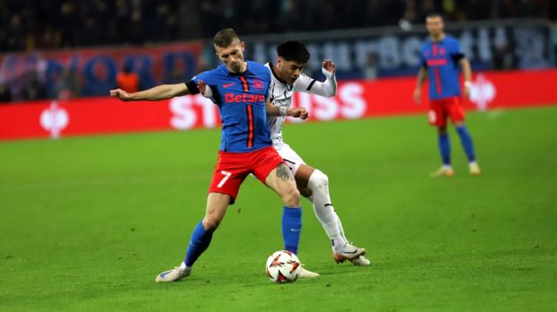 FCSB – Midtjylland 2-0. Gol în secunda 9 și a treia victorie în grupa Europa League pentru echipa lui Gigi Becali