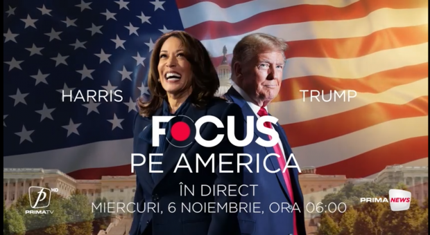 Punem Focus pe America la PRIMA TV și PRIMA NEWS