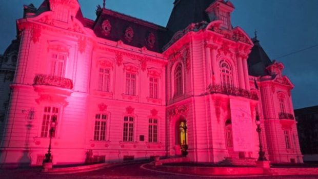 Muzeul de Artă din Craiova va fi iluminat în roşu, de Ziua Mondială a luptei împotriva SIDA 2024