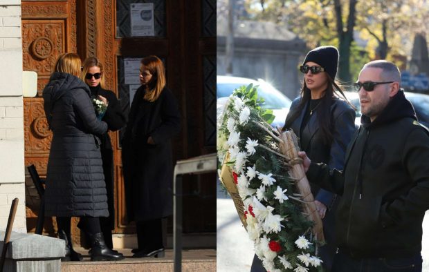Familia și artiștii, ultim omagiu pentru Gabriel Cotabiță. Imagini de la Cimitirul Bellu EXCLUSIV