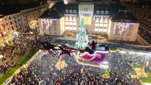 Târgul de Crăciun din Craiova concurează pentru titlul de cea mai frumoasă destinație de sărbători