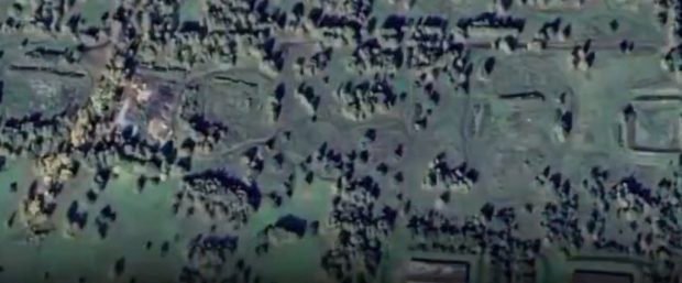 Fotografii din satelit cu depozitele rusești de obuze de artilerie golite: „Au tras zilnic câte 50.000”