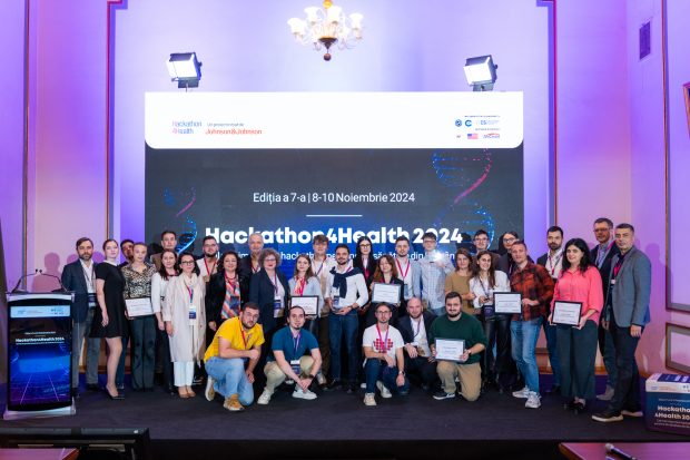 Trei idei inovatoare au fost premiate la Hackathon4Health 2024, editia a 7-a, cel mai important hackathon de sănătate din România