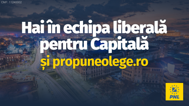 „Propune o lege!” – PNL București îți dă puterea de a schimba lucrurile, în Capitală și în România