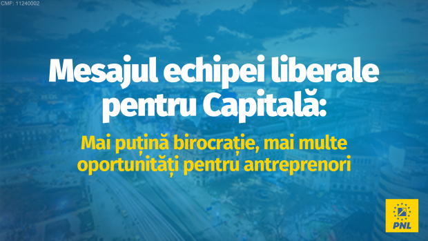Echipa liberală pentru Capitală susține dezvoltarea antreprenoriatului