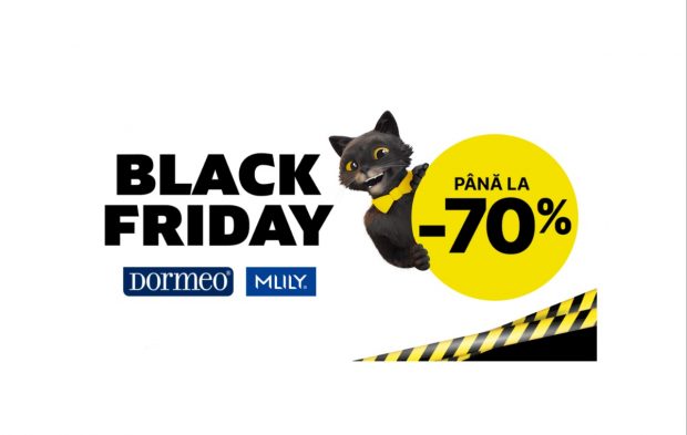 Black Friday 2024 la Dormeo HOME: Reduceri de până la 70% pentru un somn de vis!