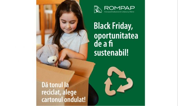 În luna Black Friday, amintește-ți de reciclare! De ce este esențial să colectăm separat corect ambalajele din carton ondulat.