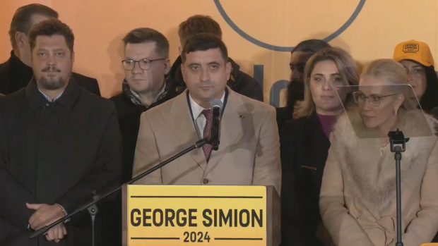 George Simion, prima reacție după rezultatele exit-poll la alegerile prezidențiale: „Manipularea prin sondaje toxice nu rezistă în fața rezultatelor de la urne”