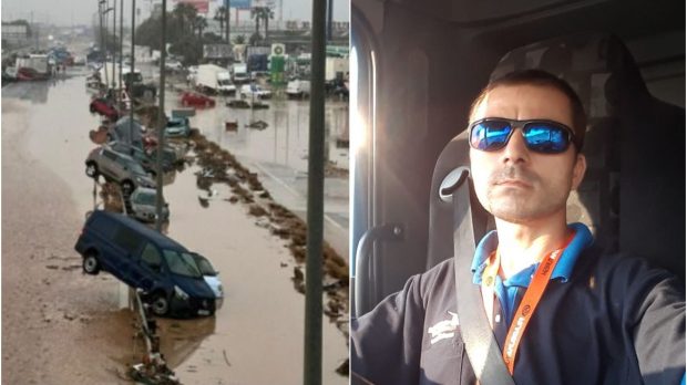 Ultimele 10 minute din viața lui Marius Șerban, șoferul român de TIR mort în inundațiile din Valencia