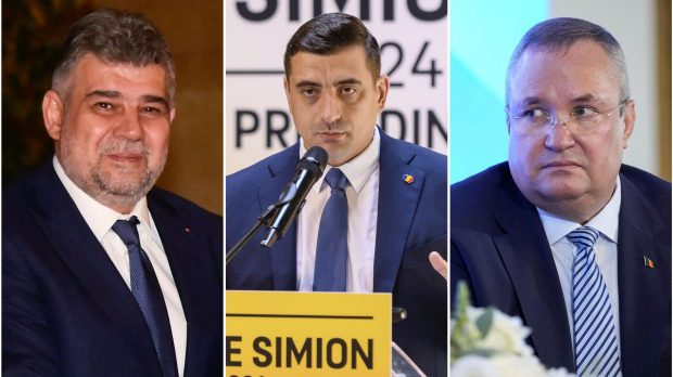 Marcel Ciolacu pe primul loc, George Simion și Nicolae Ciucă la egalitate, într-un sondaj CURS, înaintea alegerilor prezidențiale
