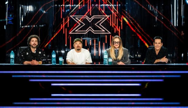 Cum a apărut Ștefan Bănică jr la filmările noului sezon X Factor România alături de Mihai Morar. Juratul și prezentatorul s-au întreținut în culise