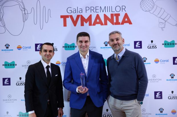PRIMA SPORT și CINEMARATON, recunoscute pentru performanța lor în televiziune la Premiile TV Mania 2024