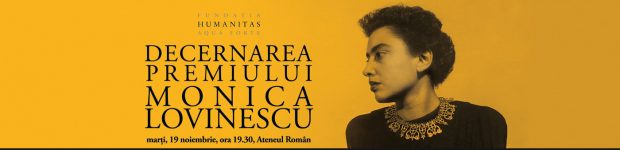 Ateneul Român găzduiește Gala Premiului „Monica Lovinescu“ 2024, organizată de Fundația Humanitas Aqua Forte și Editura Humanitas