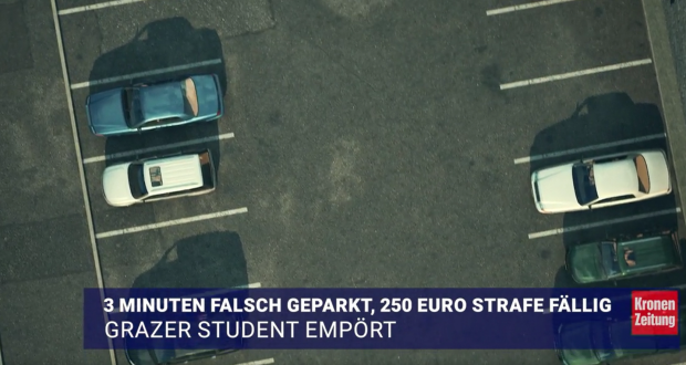 Un șofer care a parcat 3 minute pe locul altcuiva e revoltat de amenda pe care a primit-o, în Austria: „E o sumă enormă pentru mine”