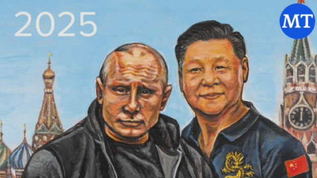 Vladimir Putin apare din nou pe coperta calendarului FSB, acum lângă Xi Jinping: „Horror în fiecare lună”