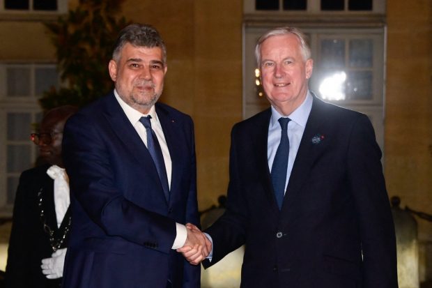 Marcel Ciolacu și Michel Barnier, întâlnire la Paris pentru extinderea parteneriatului strategic : cooperare economică, energie și apărare