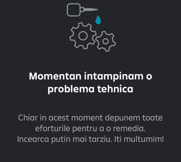 Aplicația Raiffeisen a picat în România: „Depunem toate eforturile pentru a remedia problema”
