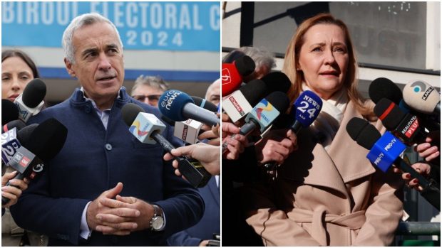 Călin Georgescu și Elena Lasconi, în turul doi al alegerilor prezidenţiale 2024