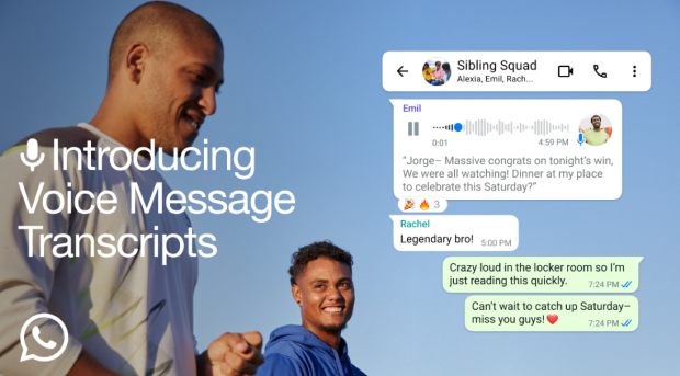WhatsApp introduce o nouă funcție. Mesajele vocale vor fi transcrise