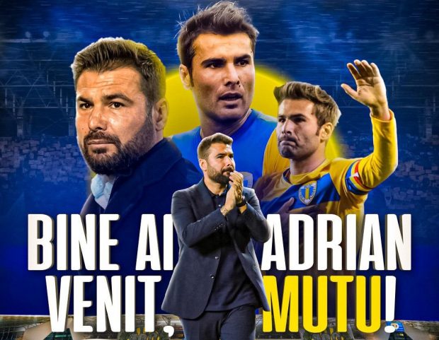 Adrian Mutu este noul antrenor al echipei Petrolul Ploieşti