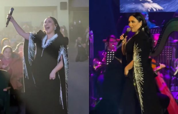 Imagine Stire Ce s-a întâmplat la concertul Andrei din Bacău, când artista a coborât de pe scenă: „Când vrei să cânți cu oamenii din public” | 2review.ro