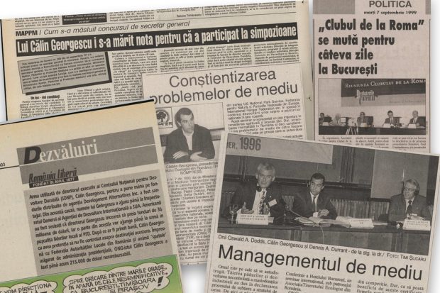Ce făcea în anii ‘90 candidatul Călin Georgescu. Concursul măsluit rudimentar prin care a ajuns secretar de stat la Mediu  