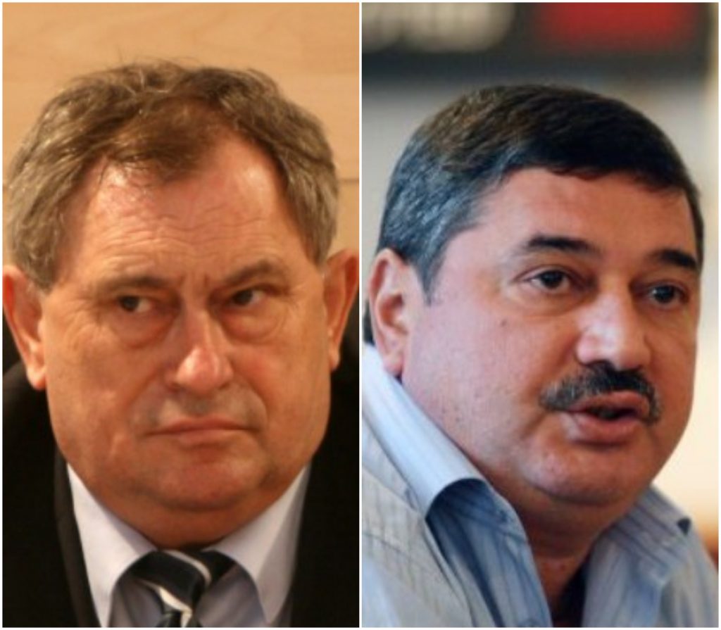 Fost funcționar Ioan Cojocarii și Nicușor Miuț