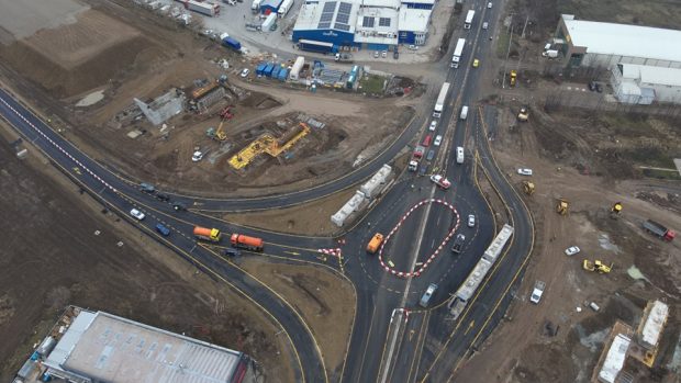 Autostrada nouă din jurul Bucureștiului, încă un tronson deschis: „Se circulă cursiv pe semi-inelul nordic al A0, între DN1, A3 și DN2”