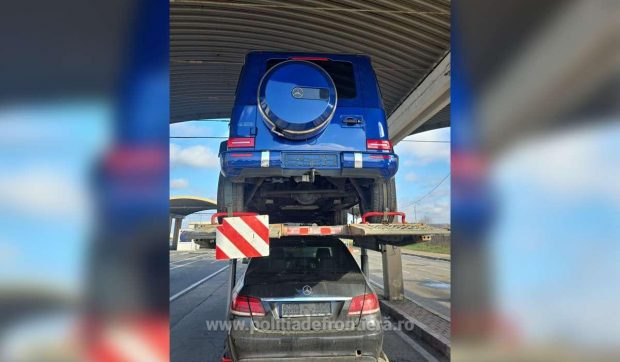 Mașini furate din Germania, în valoare de 150.000 de euro, găsite la Giurgiu