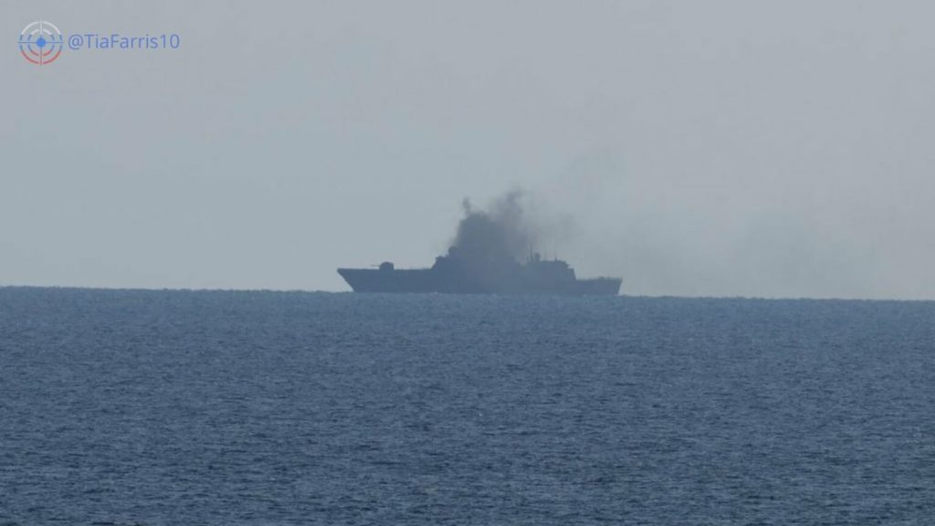 fregata amiral gorskov surprinsa in largul siriei foto profimedia