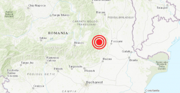 Cutremur azi, 6 decembrie, cu magnitudinea de 2,7 în zona Vrancea