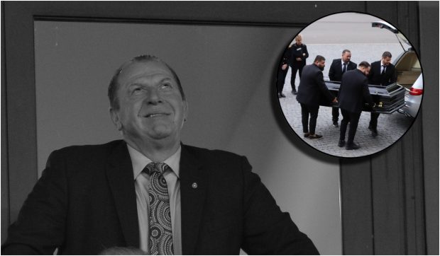 Primele imagini de la Arena Națională. Sicriul cu Helmut Duckadam a ajuns la sectorul VIP