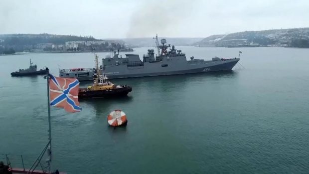 Rusia a retras toate navele de război din Marea Neagră și Marea Azov, susține Kievul. „Nu mai există vase inamice”