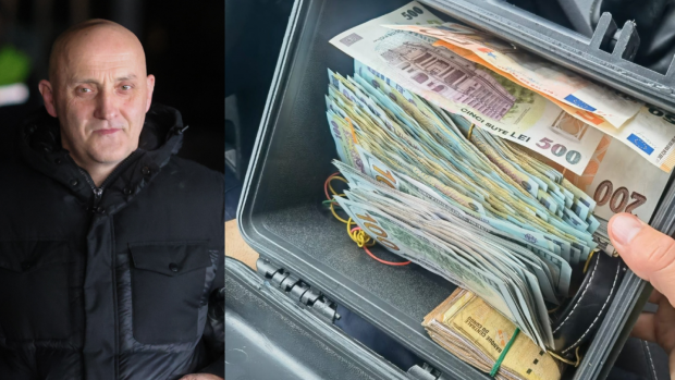 Percheziții în casa lui Horațiu Potra din Mediaș, după ce în mașina paznicului lui Călin Georgescu au fost găsite mari sume de bani și el a fost reținut