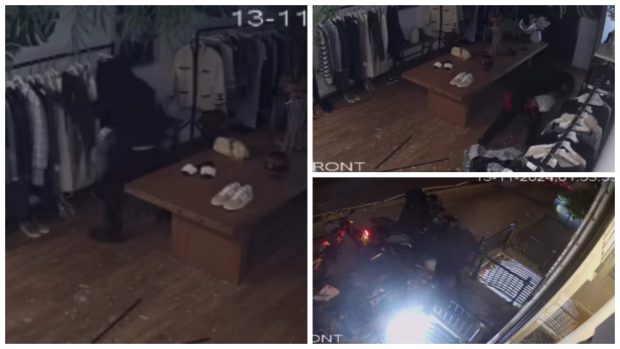 Hoții fură bunuri de 500.000 de lire sterline din magazinul din Londra în patru minute | VIDEO