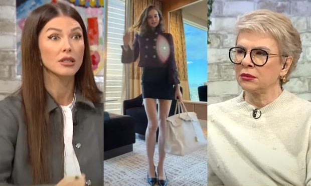 Cum au reacționat Ilinca Vandici și Teo Trandafir după ce au văzut-o pe Irina Columbeanu cu geantă de 30.000 de euro: „E mai mare ca ea”