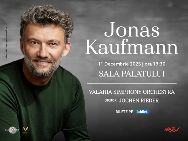 Jonas Kaufmann, tenorul numărul 1 al lumii, ajunge în premieră absolută în Romania la București.